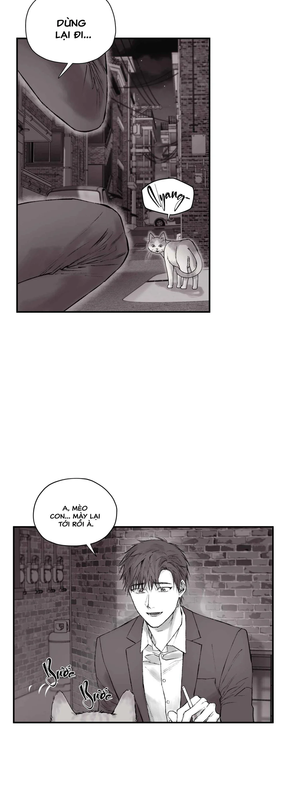 Tên đàn ông bị nhốt ở tầng hầm phòng tôi Chapter 1 Trang 35