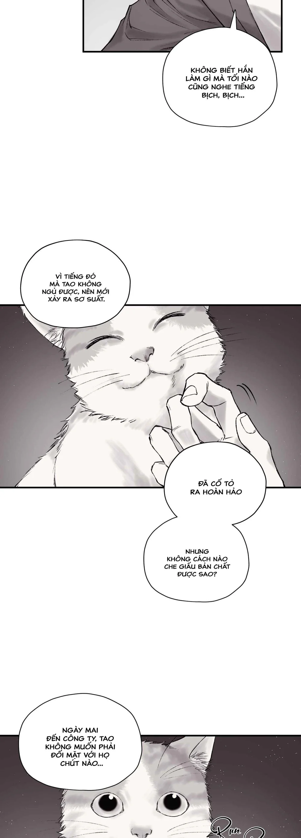 Tên đàn ông bị nhốt ở tầng hầm phòng tôi Chapter 1 Trang 37