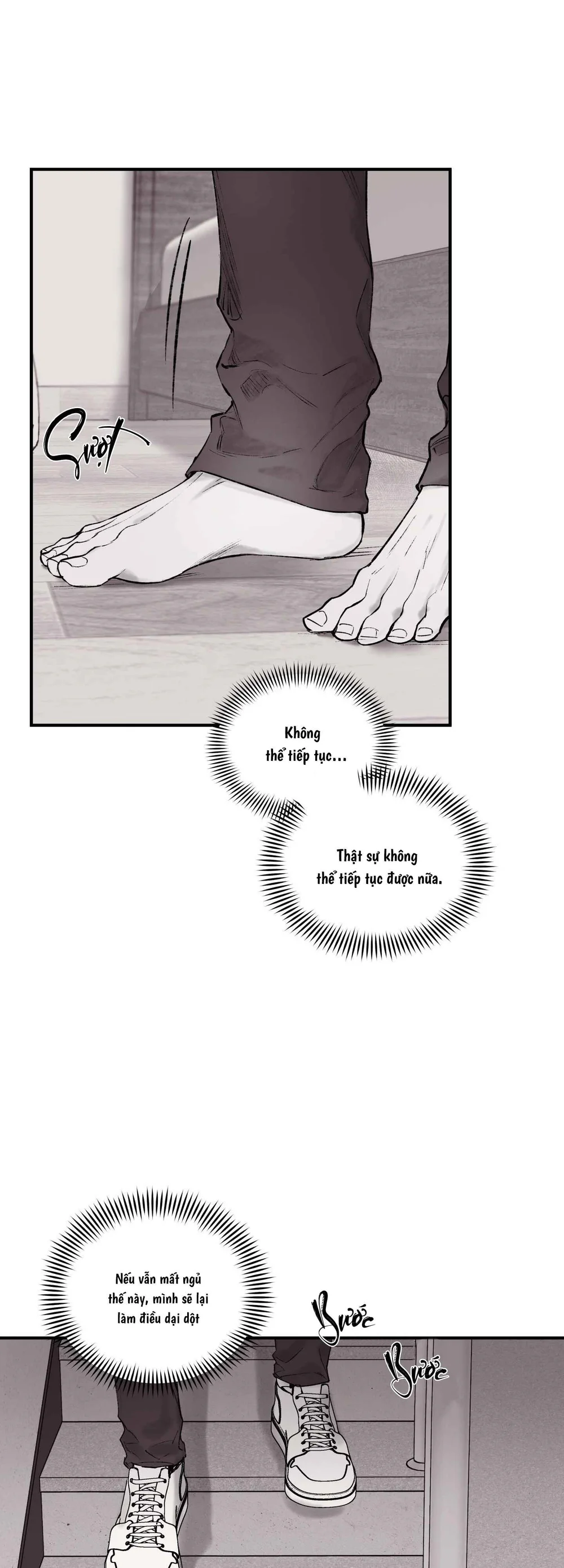 Tên đàn ông bị nhốt ở tầng hầm phòng tôi Chapter 1 Trang 46