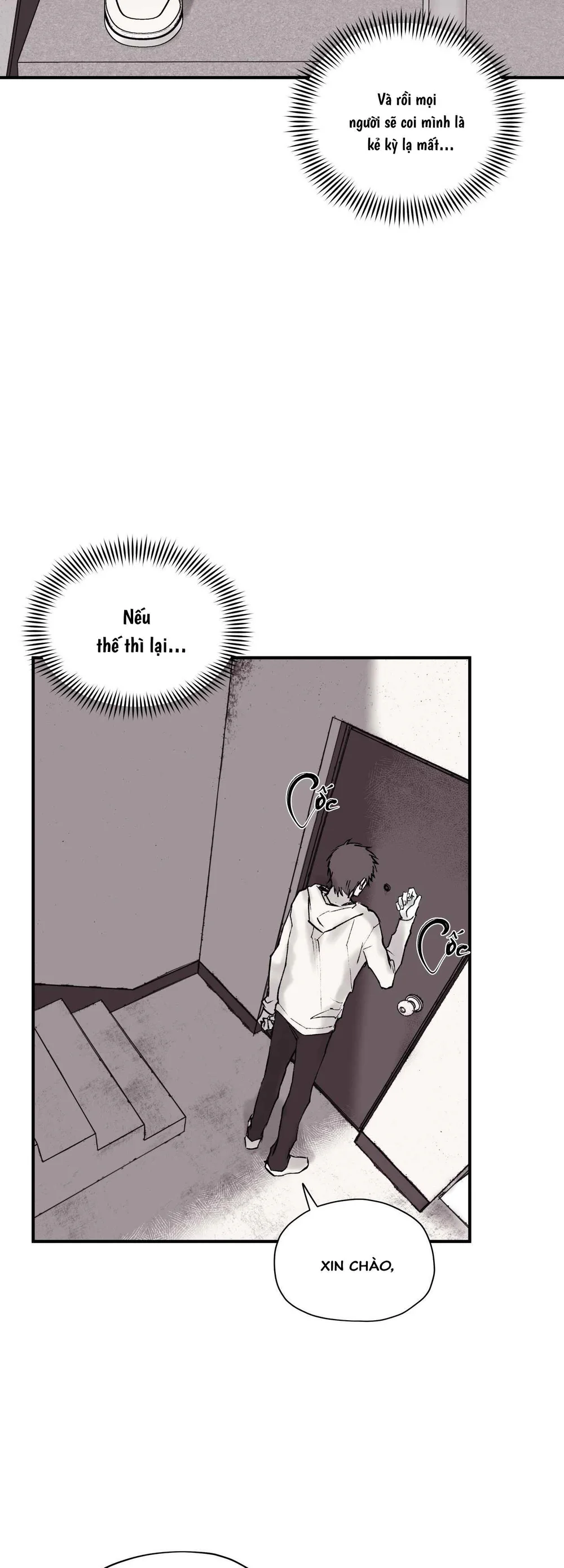 Tên đàn ông bị nhốt ở tầng hầm phòng tôi Chapter 1 Trang 47