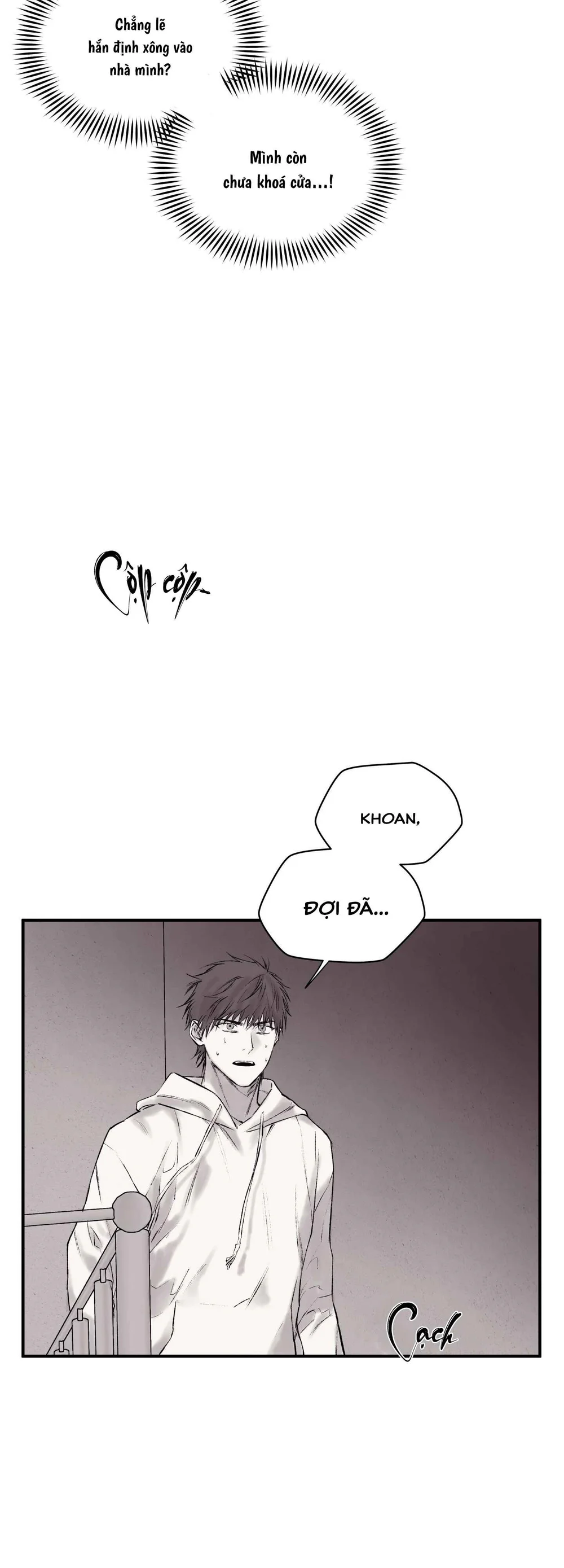 Tên đàn ông bị nhốt ở tầng hầm phòng tôi Chapter 1 Trang 61