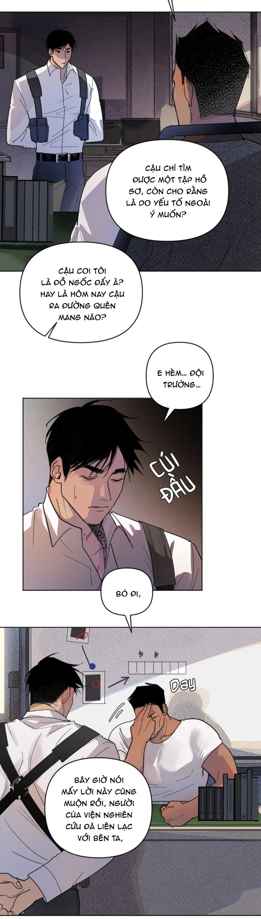 Tên Hàng Xóm Cứ Dán Mắt Vào Tôi Chapter 4 Trang 28