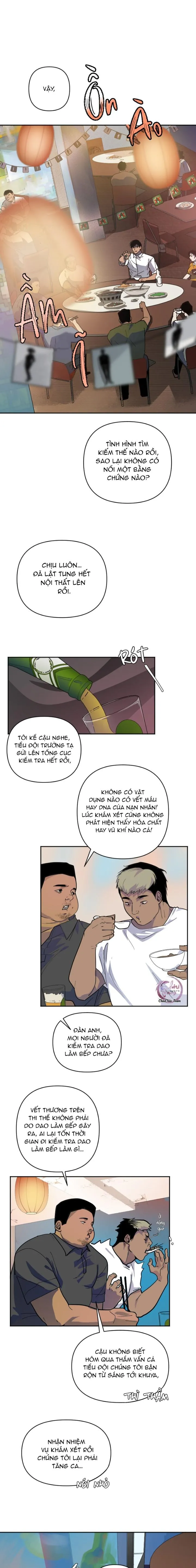 Tên Hàng Xóm Cứ Dán Mắt Vào Tôi Chapter 9 Trang 3