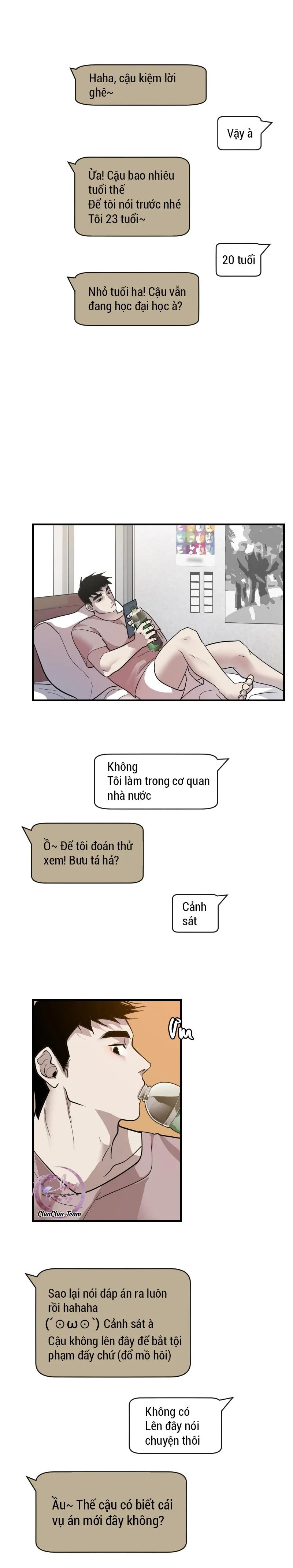 Tên Hàng Xóm Cứ Dán Mắt Vào Tôi Chapter 14 Trang 14