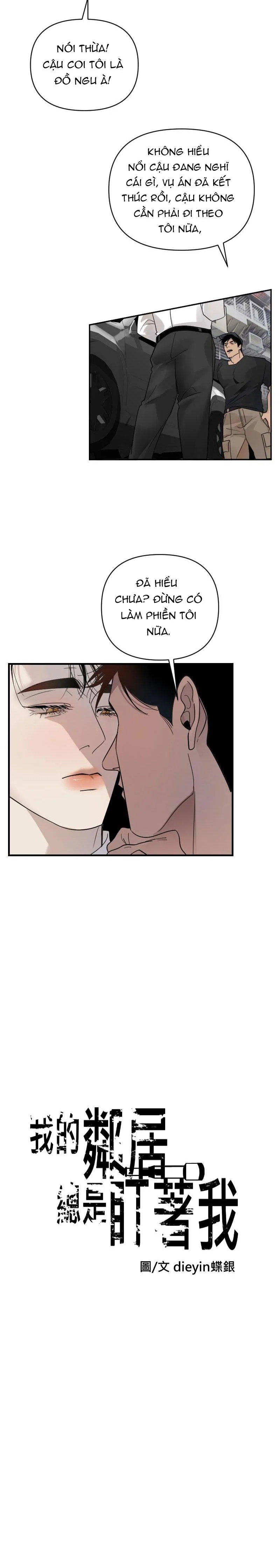 Tên Hàng Xóm Cứ Dán Mắt Vào Tôi Chapter 19 Trang 3