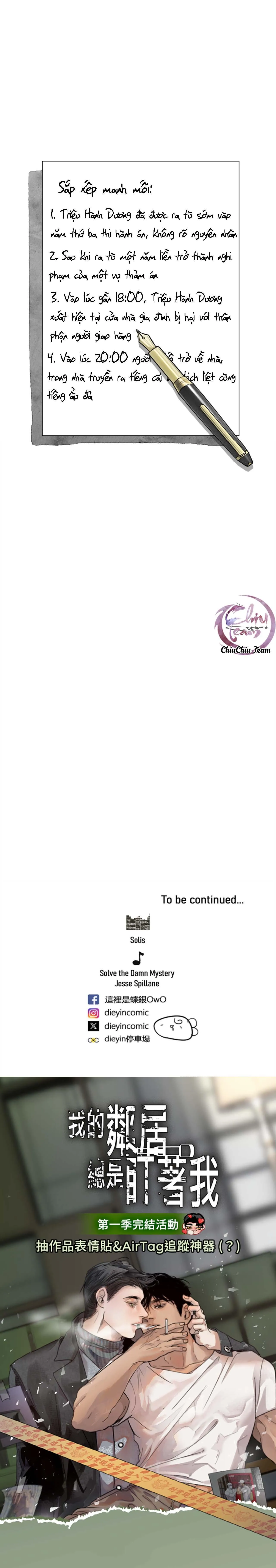 Tên Hàng Xóm Cứ Dán Mắt Vào Tôi Chapter 20 Trang 13