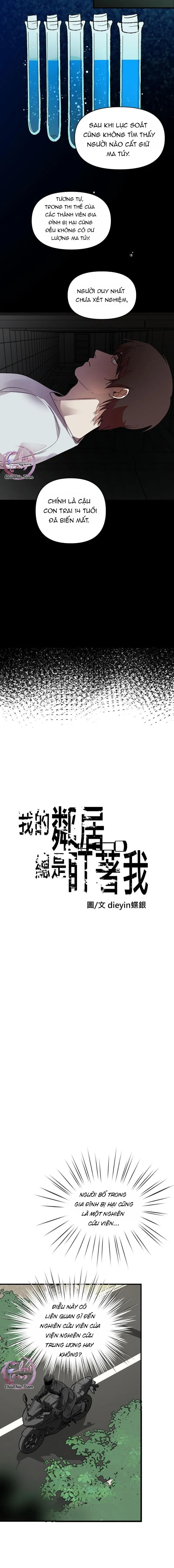 Tên Hàng Xóm Cứ Dán Mắt Vào Tôi Chapter 21 Trang 4