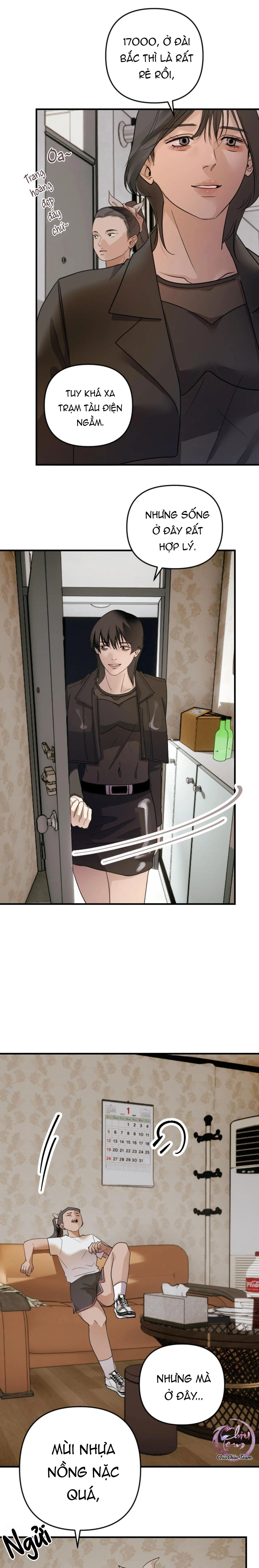 Tên Hàng Xóm Cứ Dán Mắt Vào Tôi Chapter 24 Trang 9