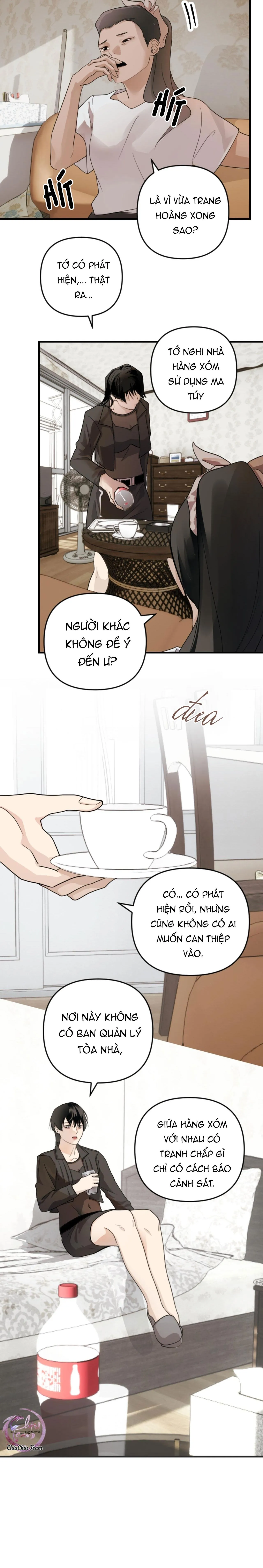 Tên Hàng Xóm Cứ Dán Mắt Vào Tôi Chapter 24 Trang 10