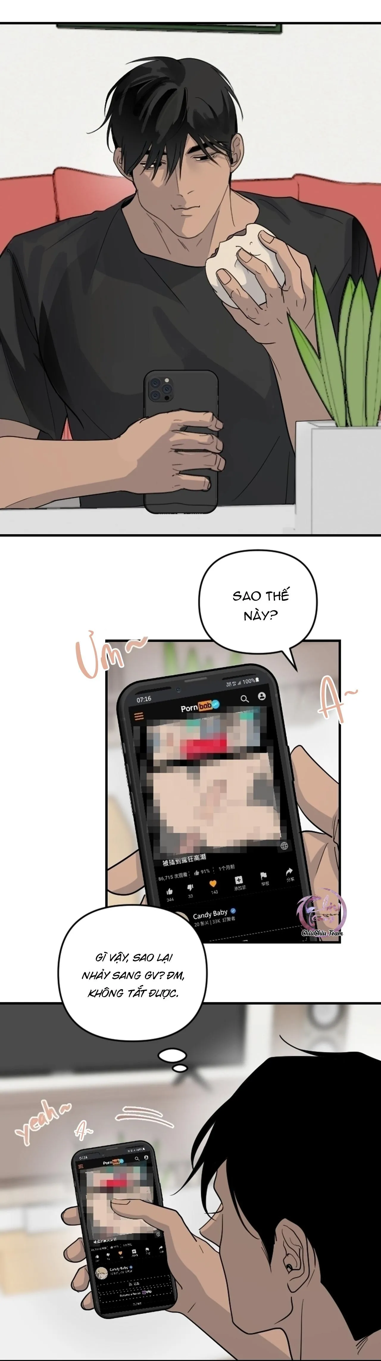 Tên Hàng Xóm Cứ Dán Mắt Vào Tôi Chapter 27 Trang 14