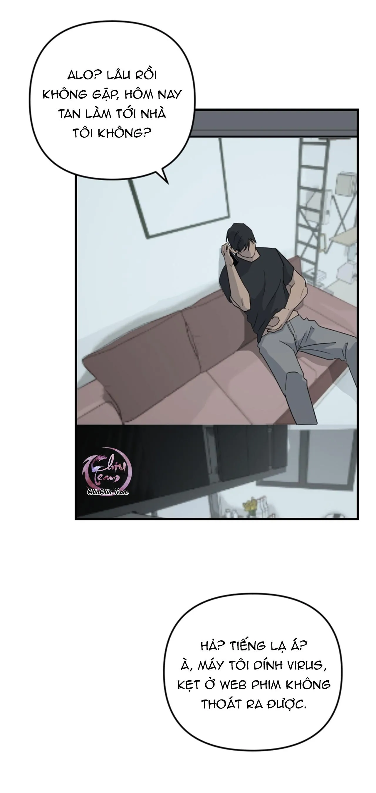 Tên Hàng Xóm Cứ Dán Mắt Vào Tôi Chapter 27 Trang 17