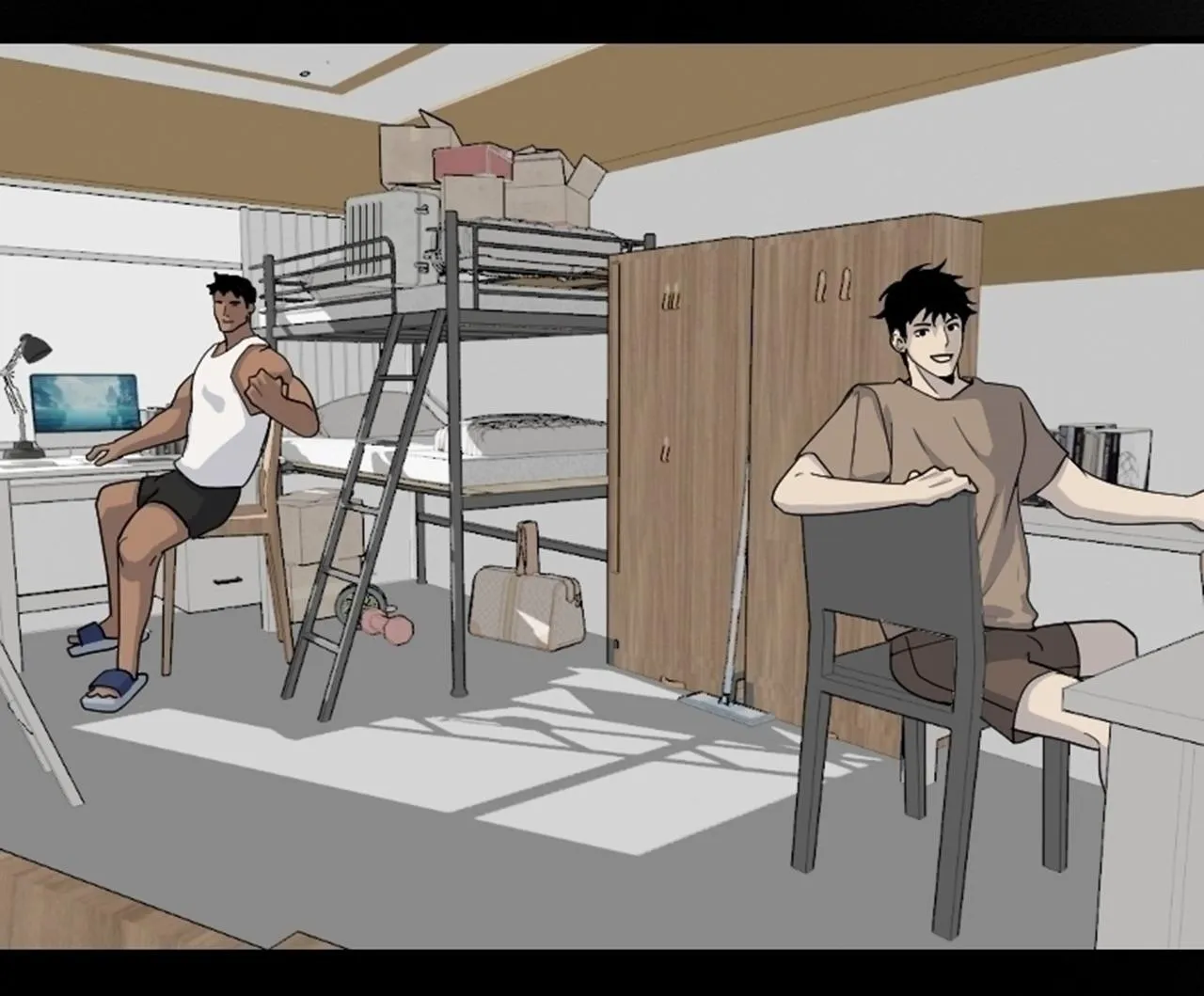 Tên Hàng Xóm Cứ Dán Mắt Vào Tôi Chapter 30 Trang 6