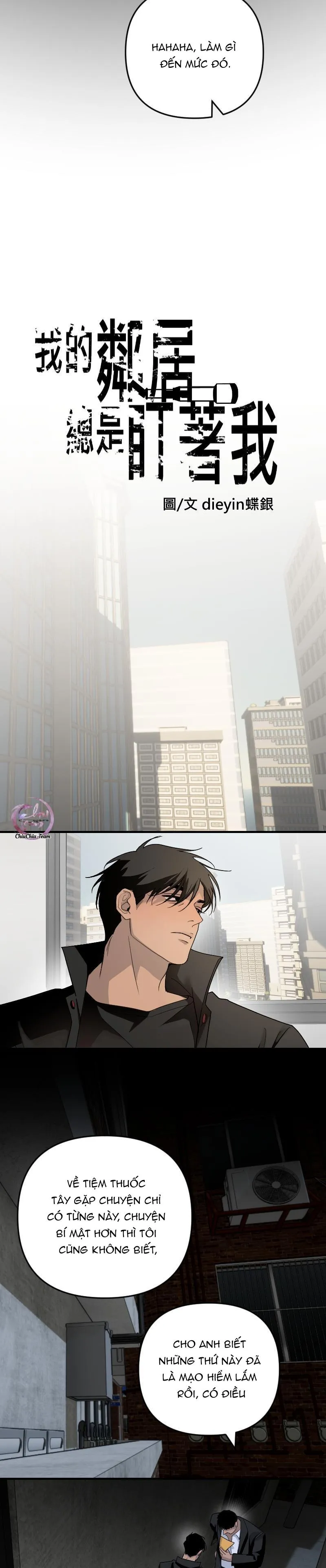 Tên Hàng Xóm Cứ Dán Mắt Vào Tôi Chapter 32 Trang 3