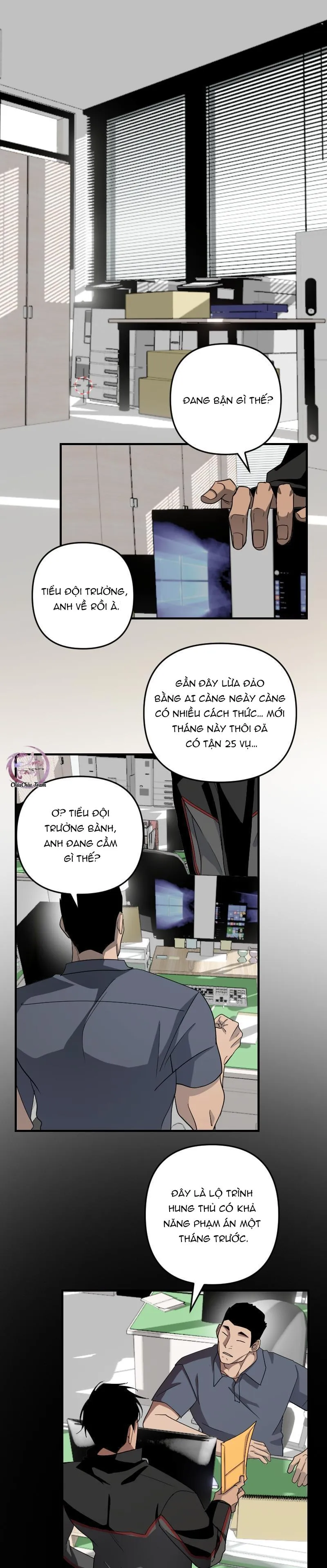 Tên Hàng Xóm Cứ Dán Mắt Vào Tôi Chapter 32 Trang 9