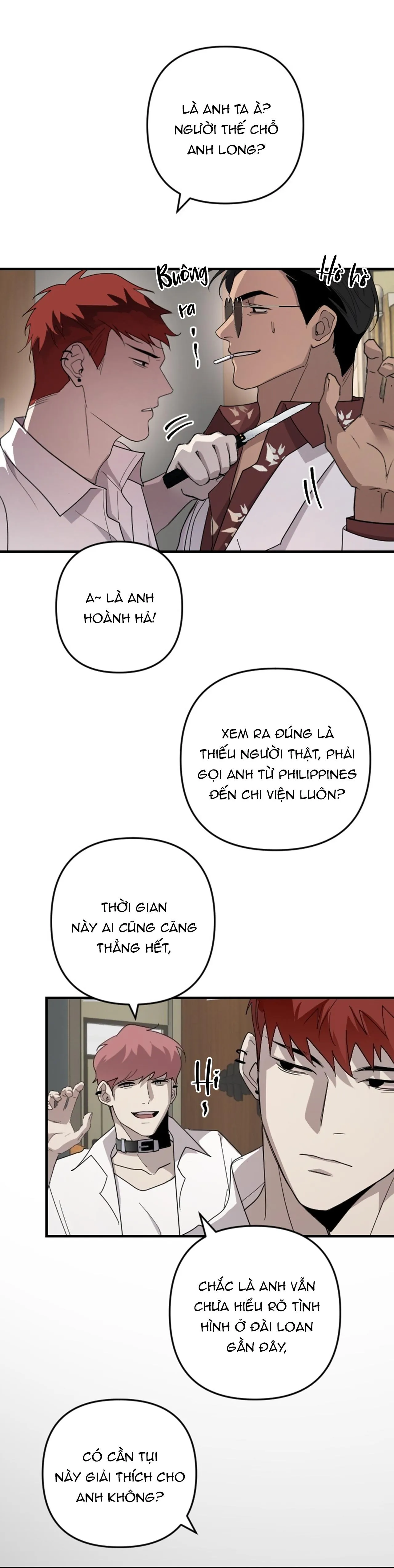 Tên Hàng Xóm Cứ Dán Mắt Vào Tôi Chapter 34 Trang 4