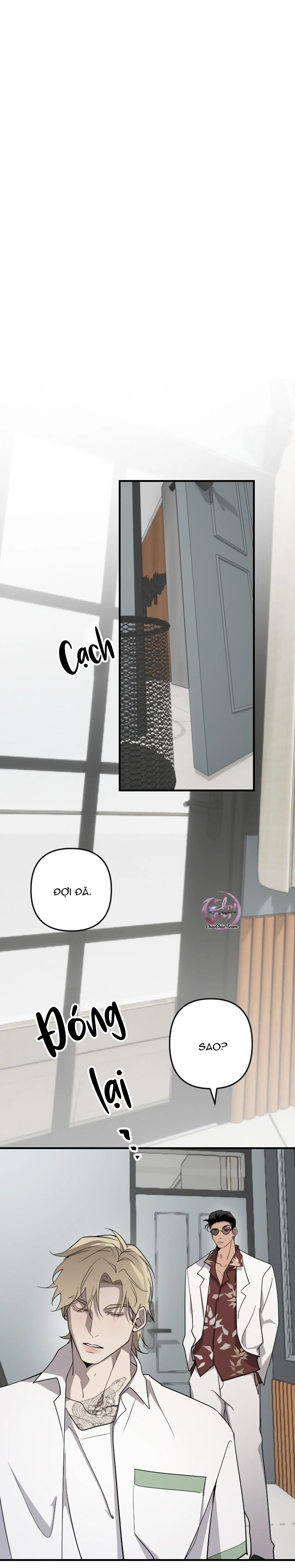 Tên Hàng Xóm Cứ Dán Mắt Vào Tôi Chapter 34 Trang 8