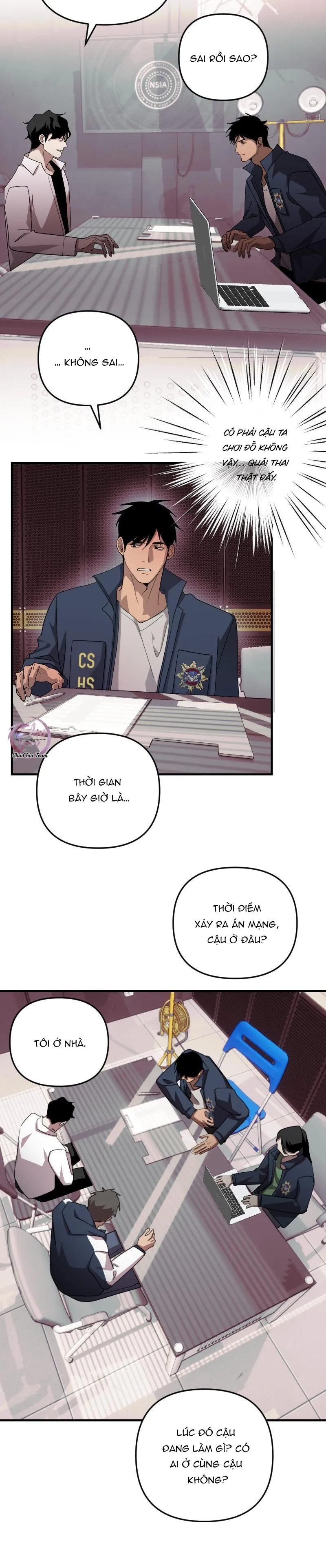 Tên Hàng Xóm Cứ Dán Mắt Vào Tôi Chapter 35 Trang 8