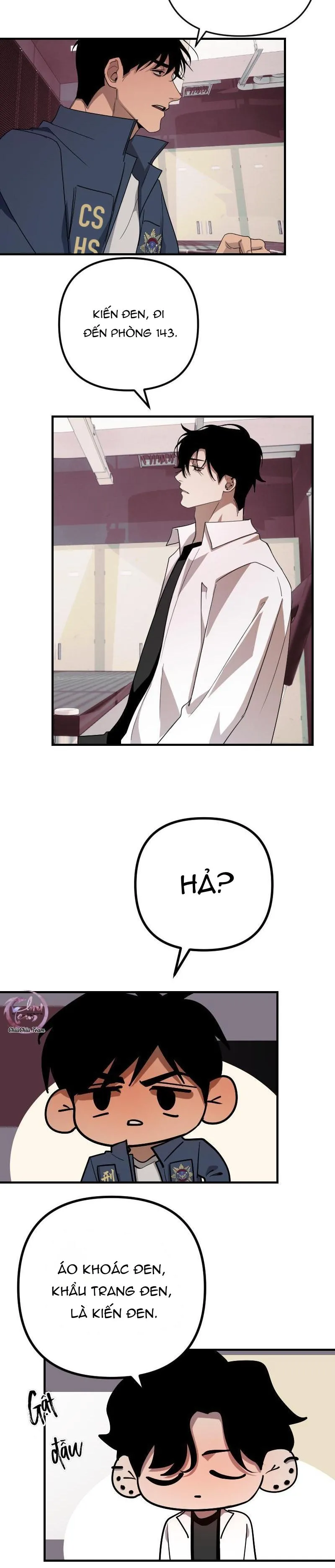 Tên Hàng Xóm Cứ Dán Mắt Vào Tôi Chapter 35 Trang 12