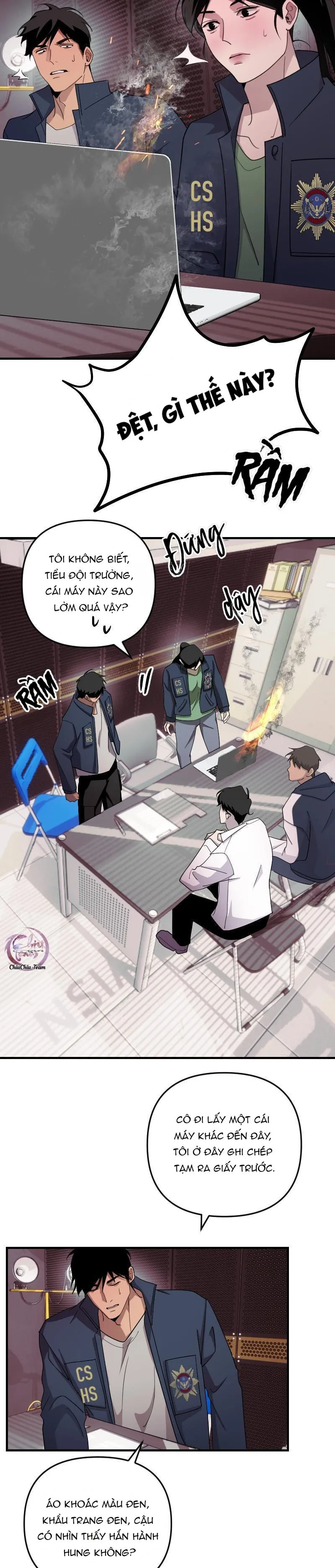 Tên Hàng Xóm Cứ Dán Mắt Vào Tôi Chapter 35 Trang 14