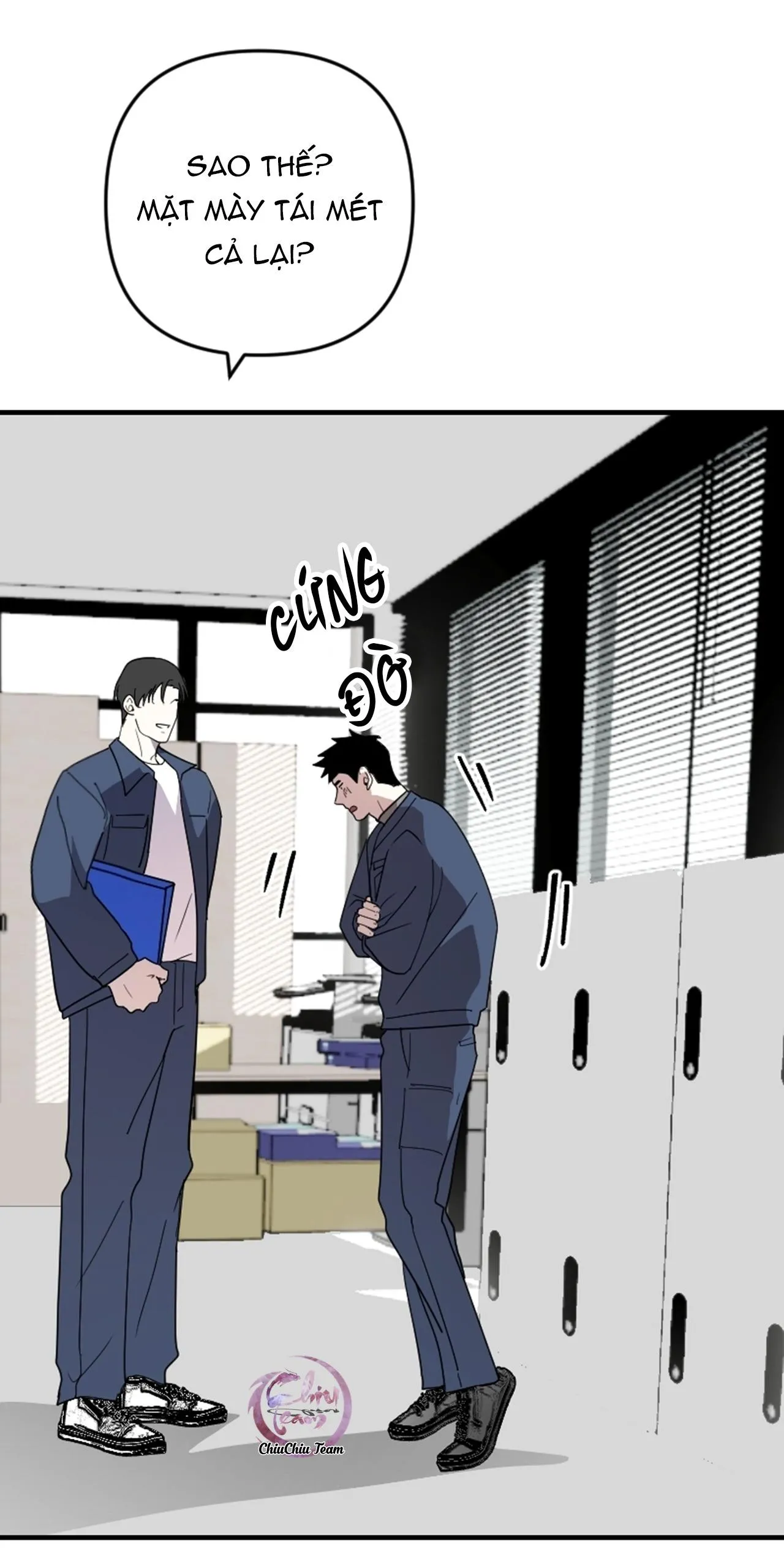 Tên Hàng Xóm Cứ Dán Mắt Vào Tôi Chapter 38 Trang 18