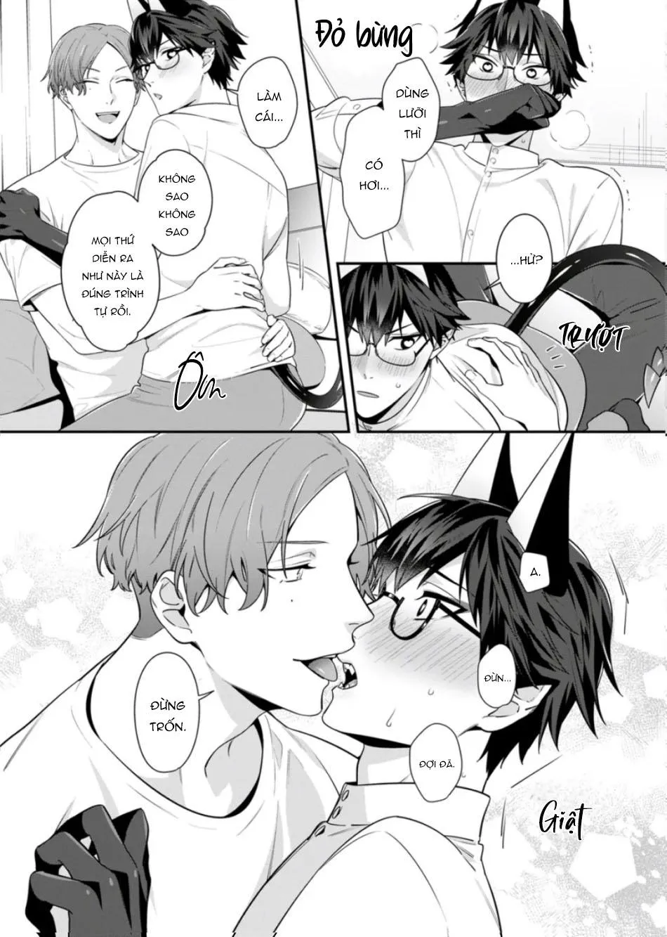 Tên nghiêm túc đó hoá ra là một Succubus tsundere Chapter 2 Trang 11