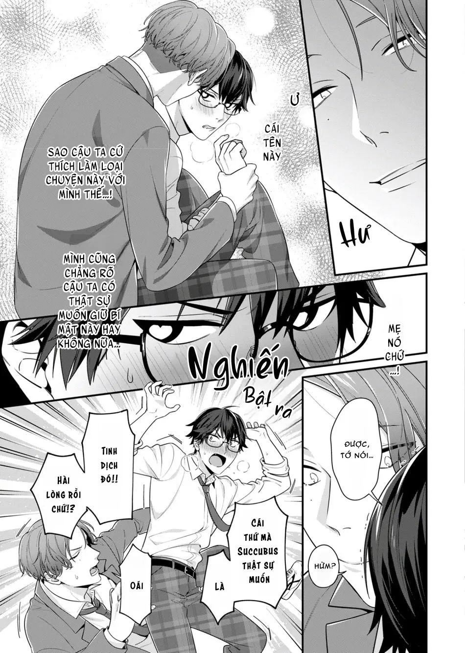 Tên nghiêm túc đó hoá ra là một Succubus tsundere Chapter 3 Trang 7