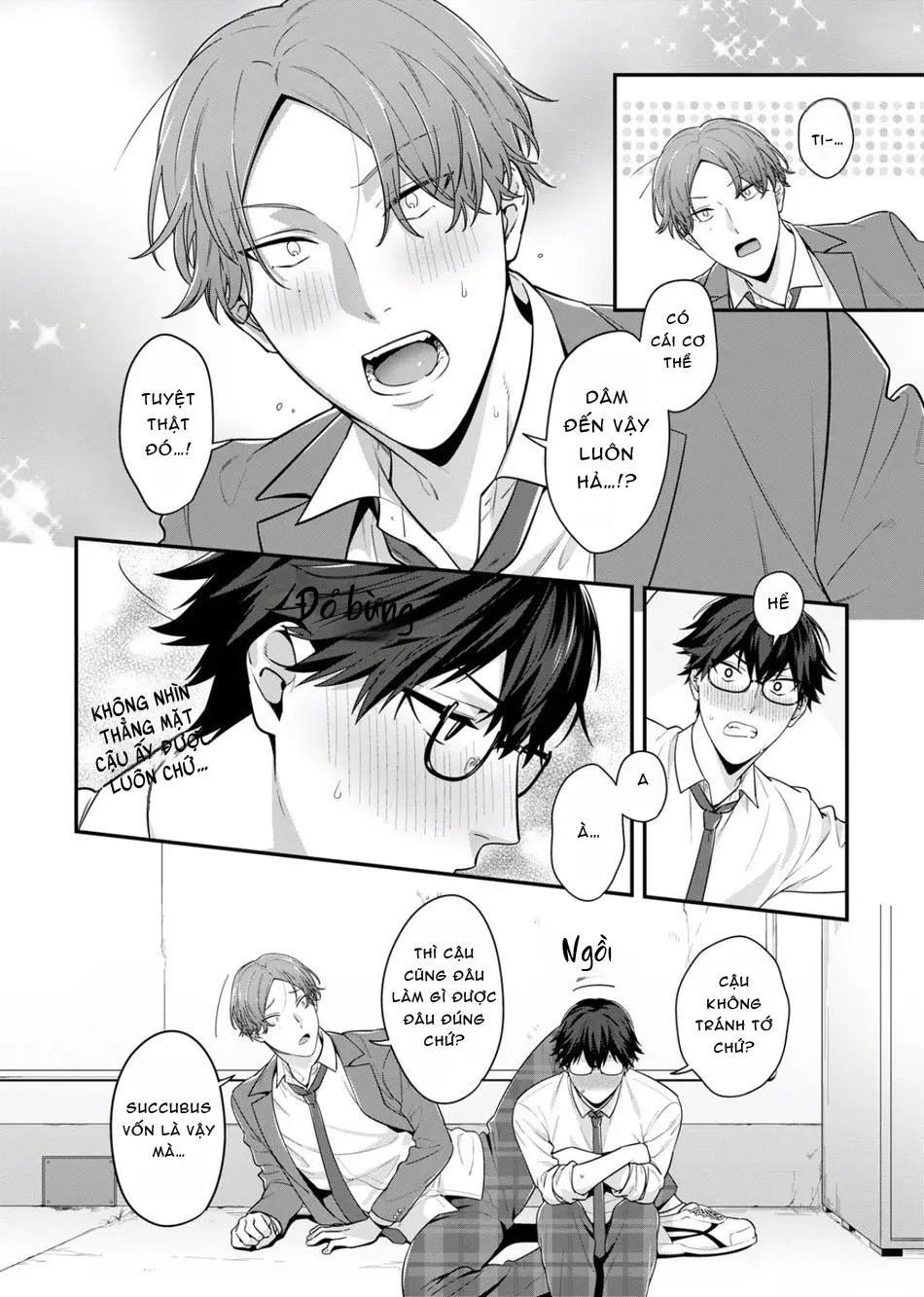 Tên nghiêm túc đó hoá ra là một Succubus tsundere Chapter 3 Trang 8