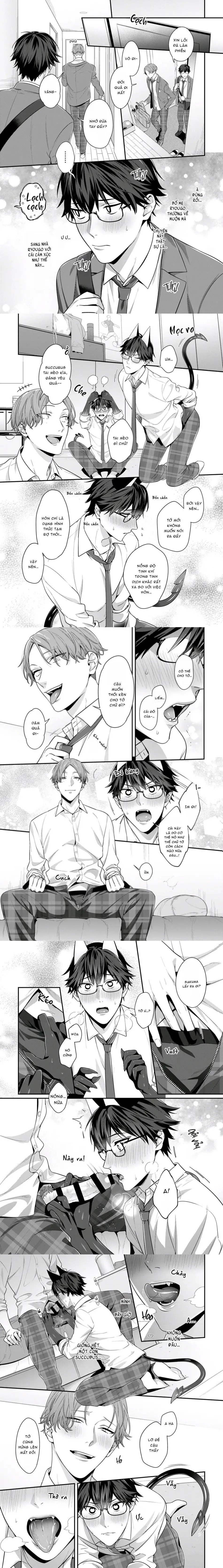 Tên nghiêm túc đó hoá ra là một Succubus tsundere Chapter 3 Trang 11