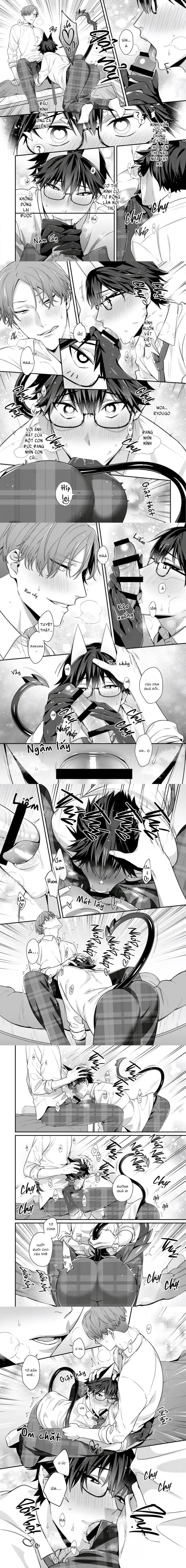 Tên nghiêm túc đó hoá ra là một Succubus tsundere Chapter 3 Trang 12