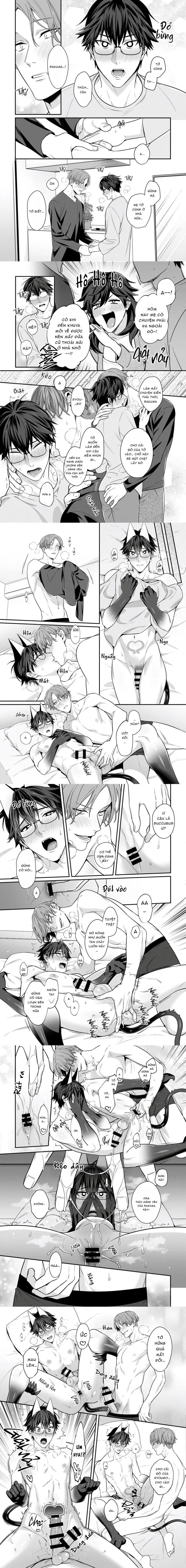 Tên nghiêm túc đó hoá ra là một Succubus tsundere Chapter 4 Trang 3