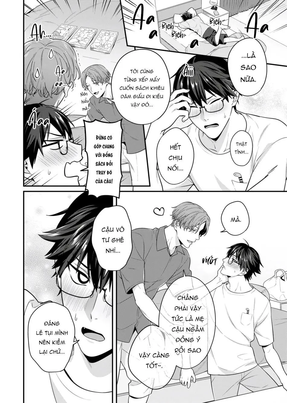 Tên nghiêm túc đó hoá ra là một Succubus tsundere Chapter 5 Trang 4