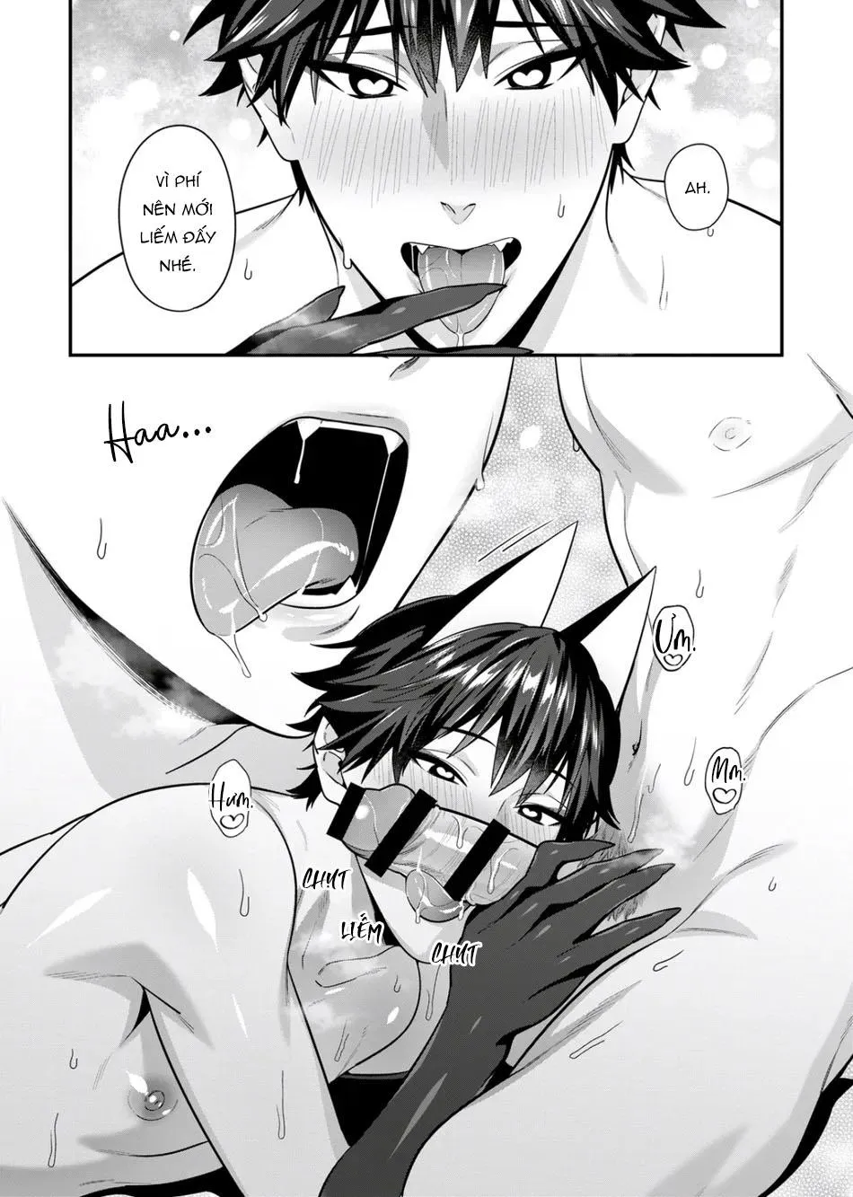 Tên nghiêm túc đó hoá ra là một Succubus tsundere Chapter 5 Trang 22