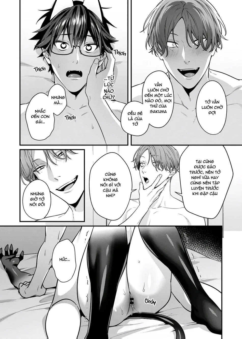 Tên nghiêm túc đó hoá ra là một Succubus tsundere Chapter 6 Trang 10