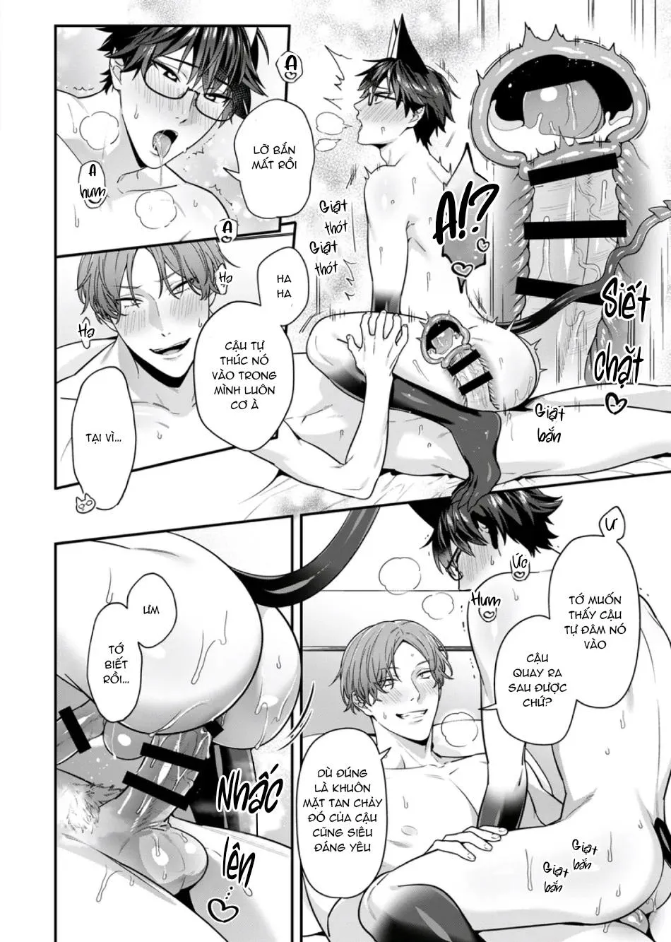 Tên nghiêm túc đó hoá ra là một Succubus tsundere Chapter 6 Trang 18