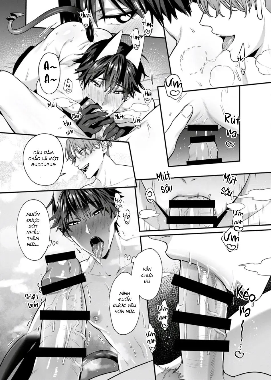 Tên nghiêm túc đó hoá ra là một Succubus tsundere Chapter 6 Trang 23