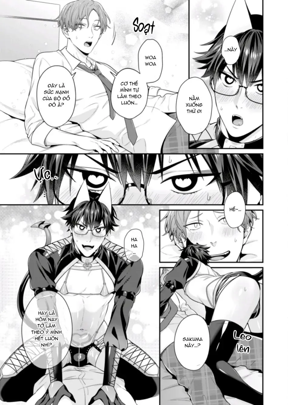 Tên nghiêm túc đó hoá ra là một Succubus tsundere Chapter 6 Trang 29