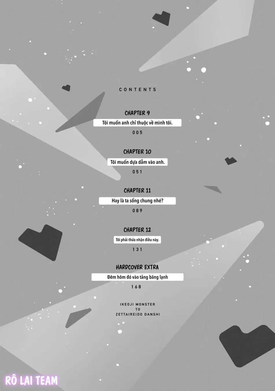 Tên Quái Vật Ikeoji Và Thanh Niên 0℃ Chapter 9 Trang 3