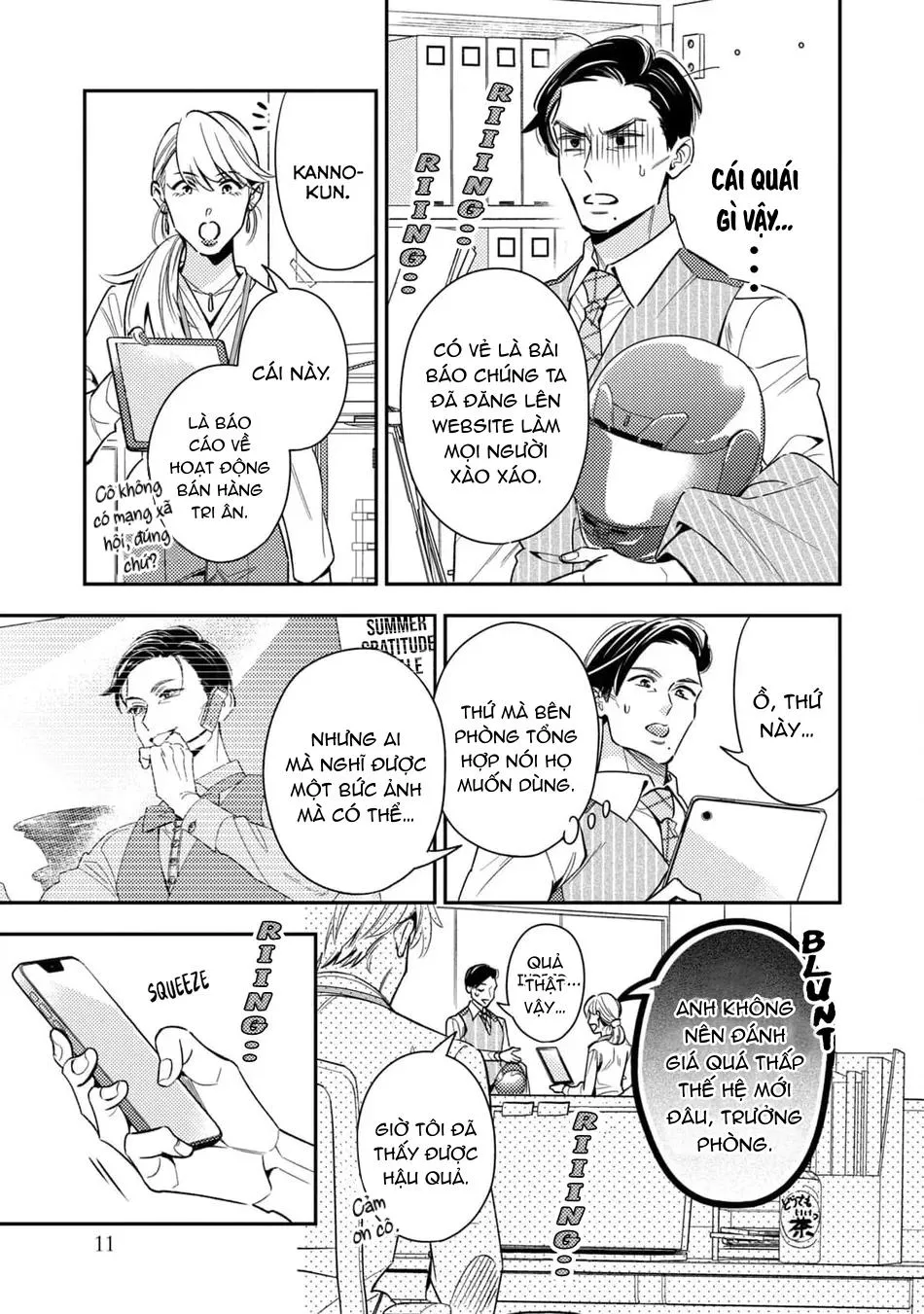 Tên Quái Vật Ikeoji Và Thanh Niên 0℃ Chapter 9 Trang 10