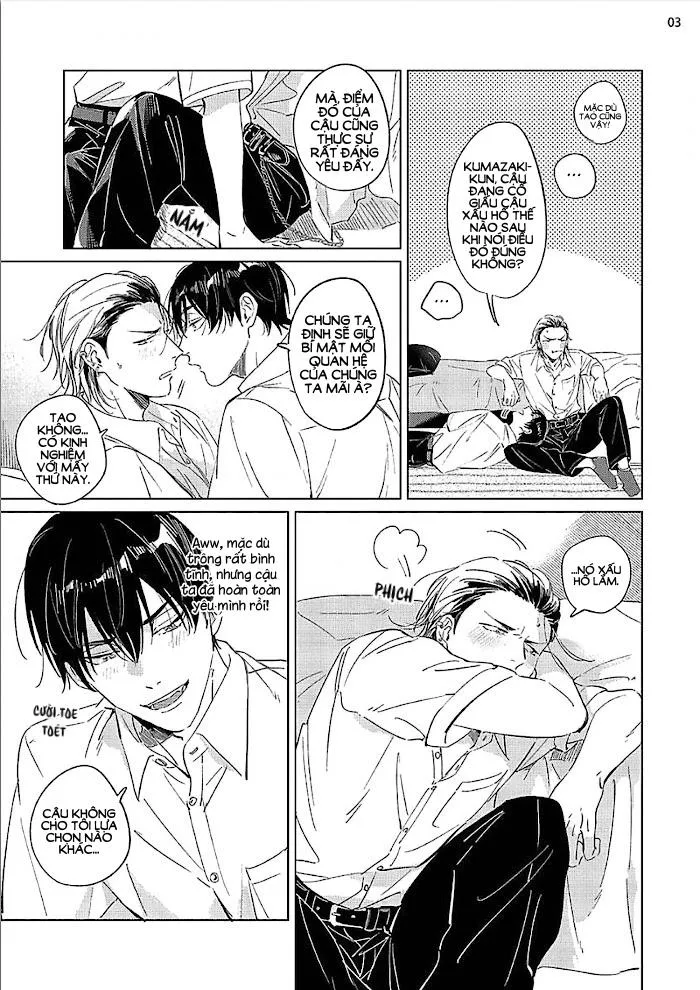 Terano-kun to Kumazaki-kun Chapter 3 Trang 3