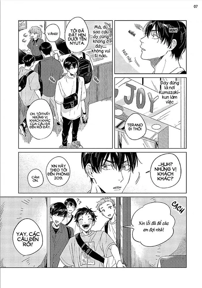 Terano-kun to Kumazaki-kun Chapter 3 Trang 7