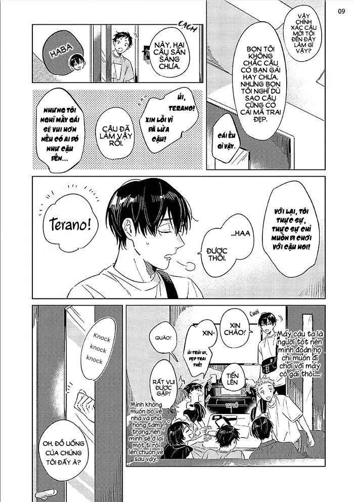 Terano-kun to Kumazaki-kun Chapter 3 Trang 9