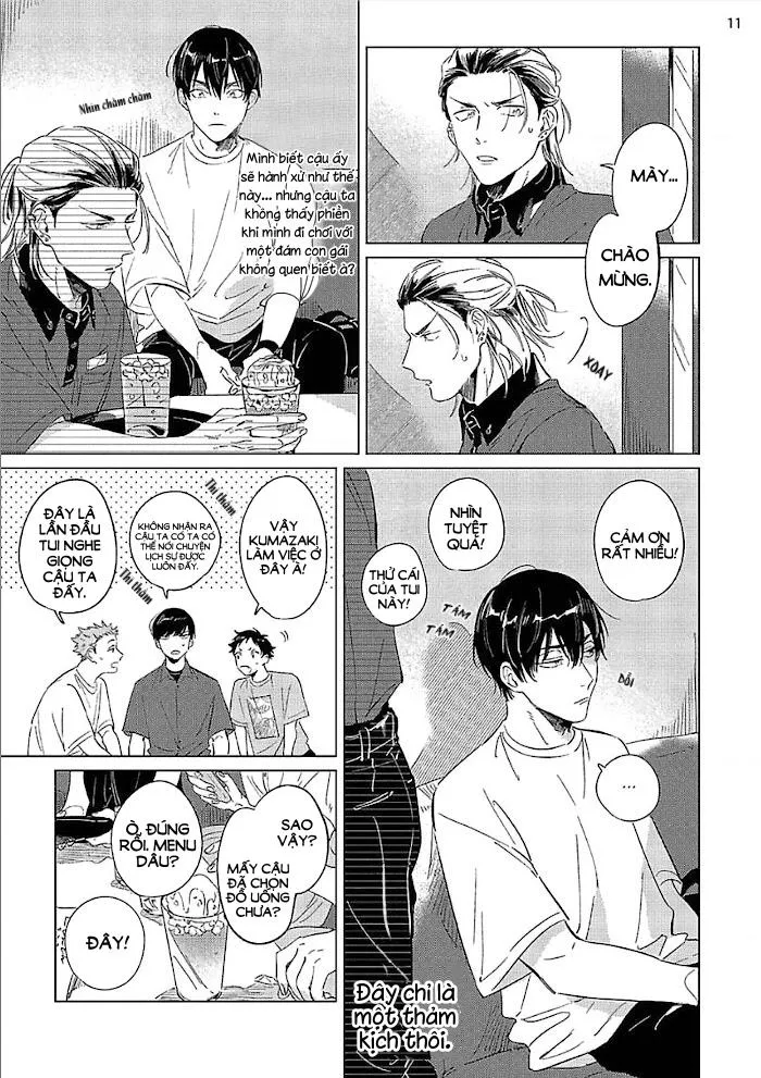 Terano-kun to Kumazaki-kun Chapter 3 Trang 11