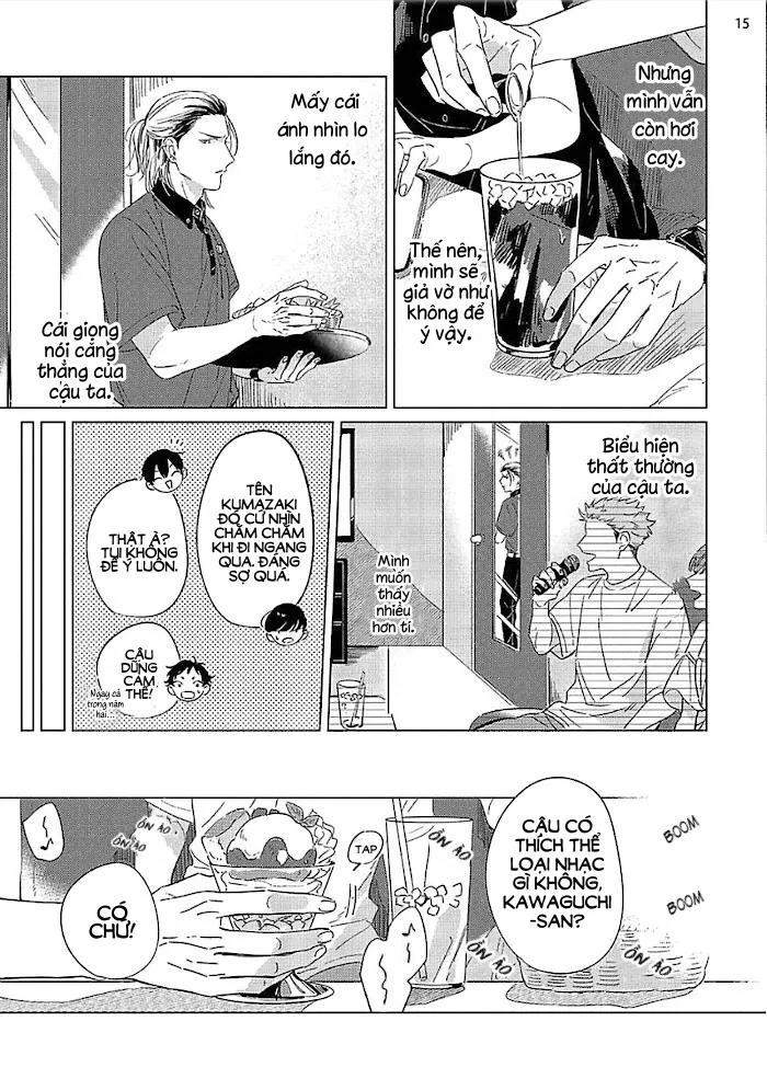 Terano-kun to Kumazaki-kun Chapter 3 Trang 15