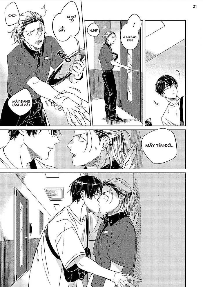 Terano-kun to Kumazaki-kun Chapter 3 Trang 21