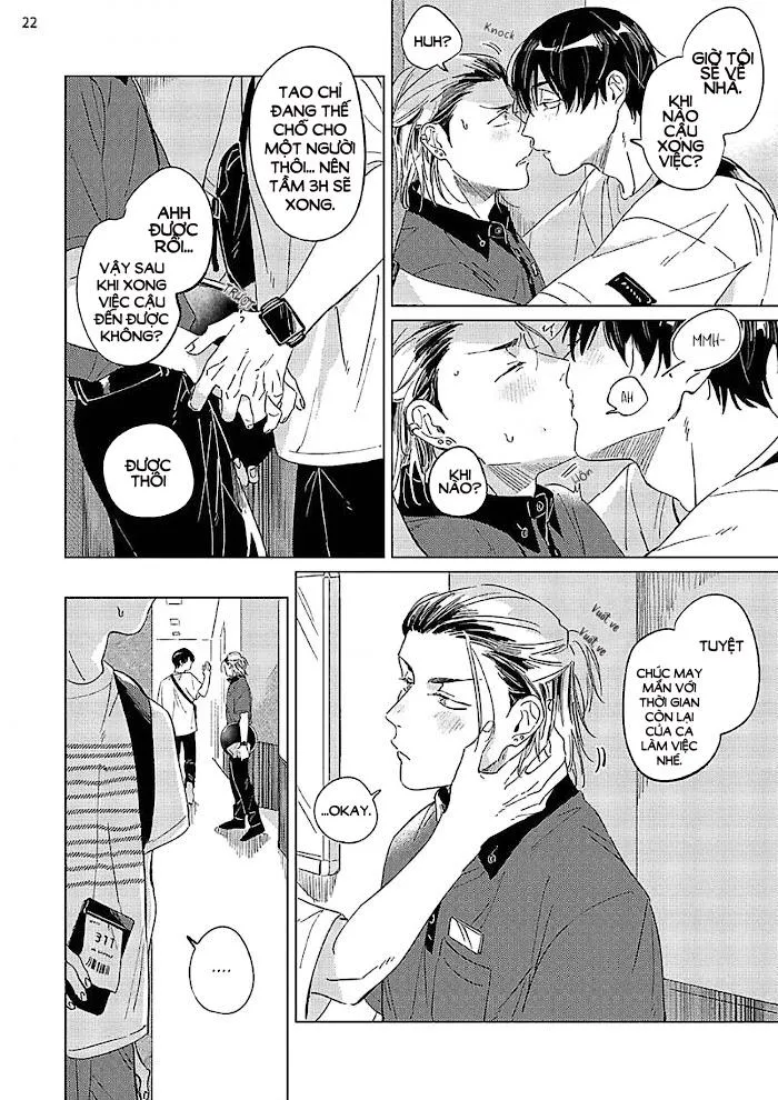 Terano-kun to Kumazaki-kun Chapter 3 Trang 22