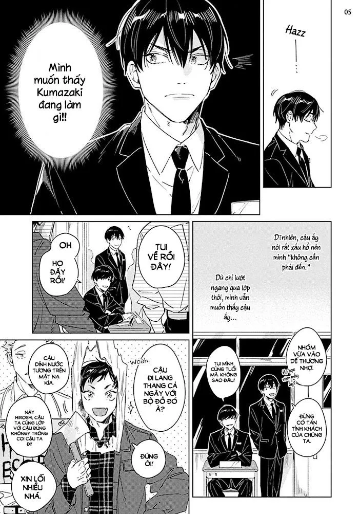 Terano-kun to Kumazaki-kun Chapter 4 Trang 5