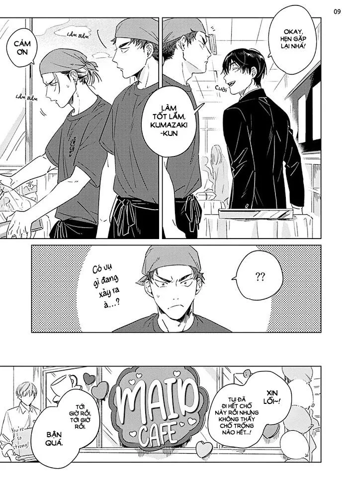 Terano-kun to Kumazaki-kun Chapter 4 Trang 9