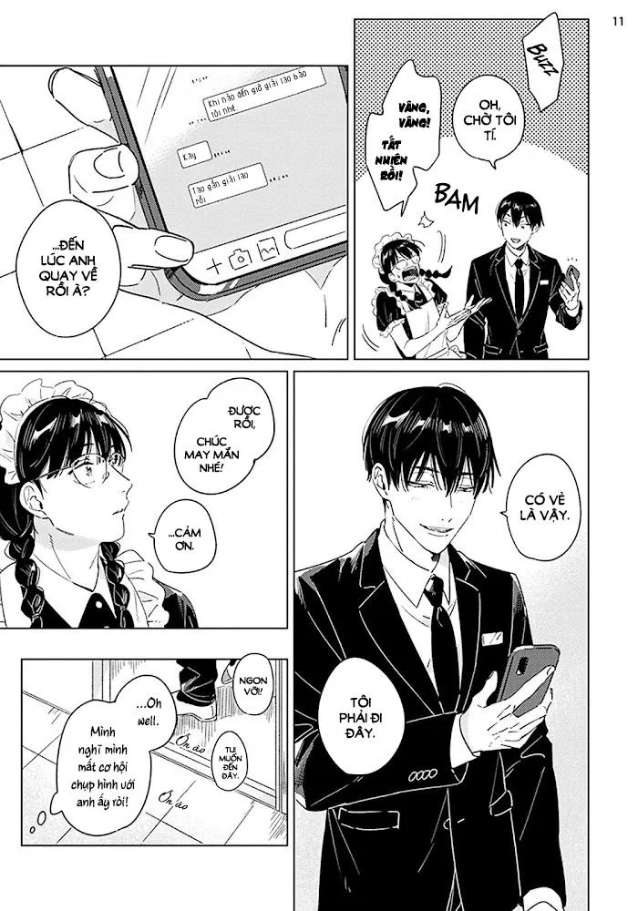 Terano-kun to Kumazaki-kun Chapter 4 Trang 11