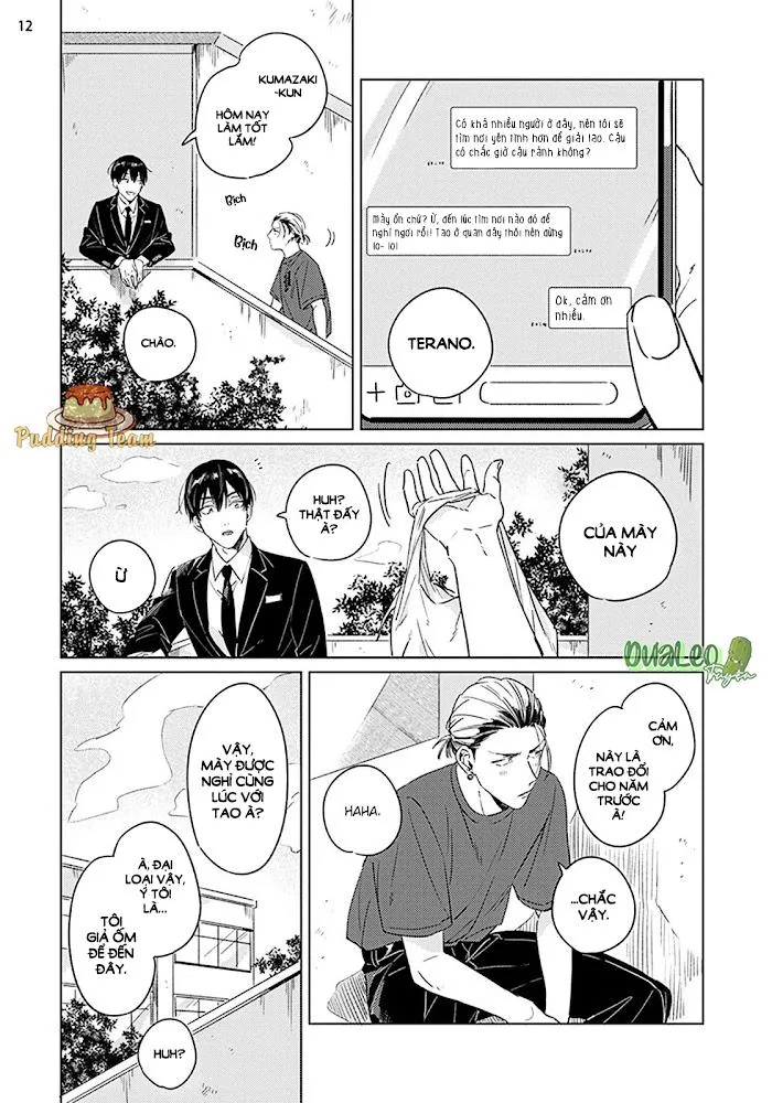 Terano-kun to Kumazaki-kun Chapter 4 Trang 12