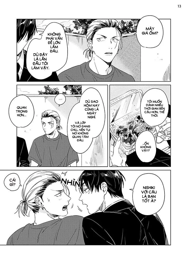 Terano-kun to Kumazaki-kun Chapter 4 Trang 13